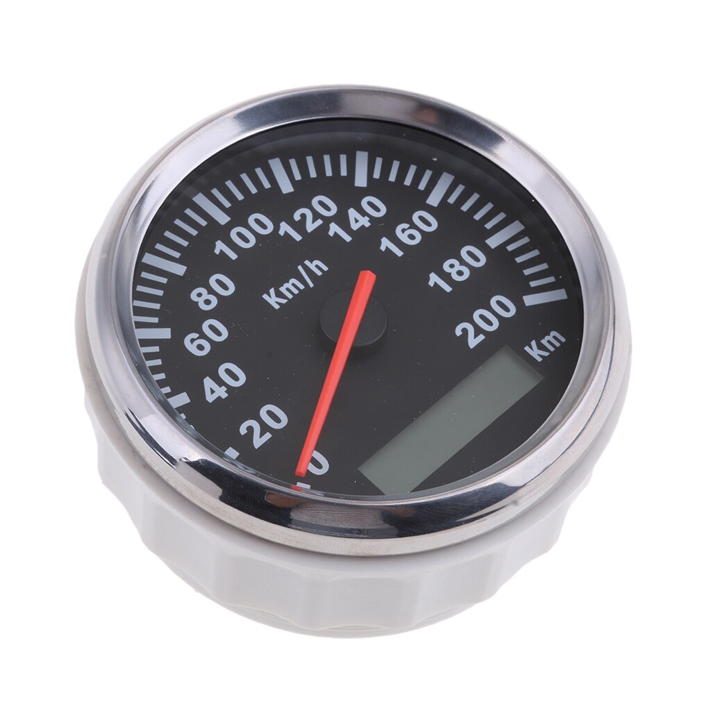 85mm Waterproof Digital GPS Speedometer Odometers Gauge Car Truck Backlight