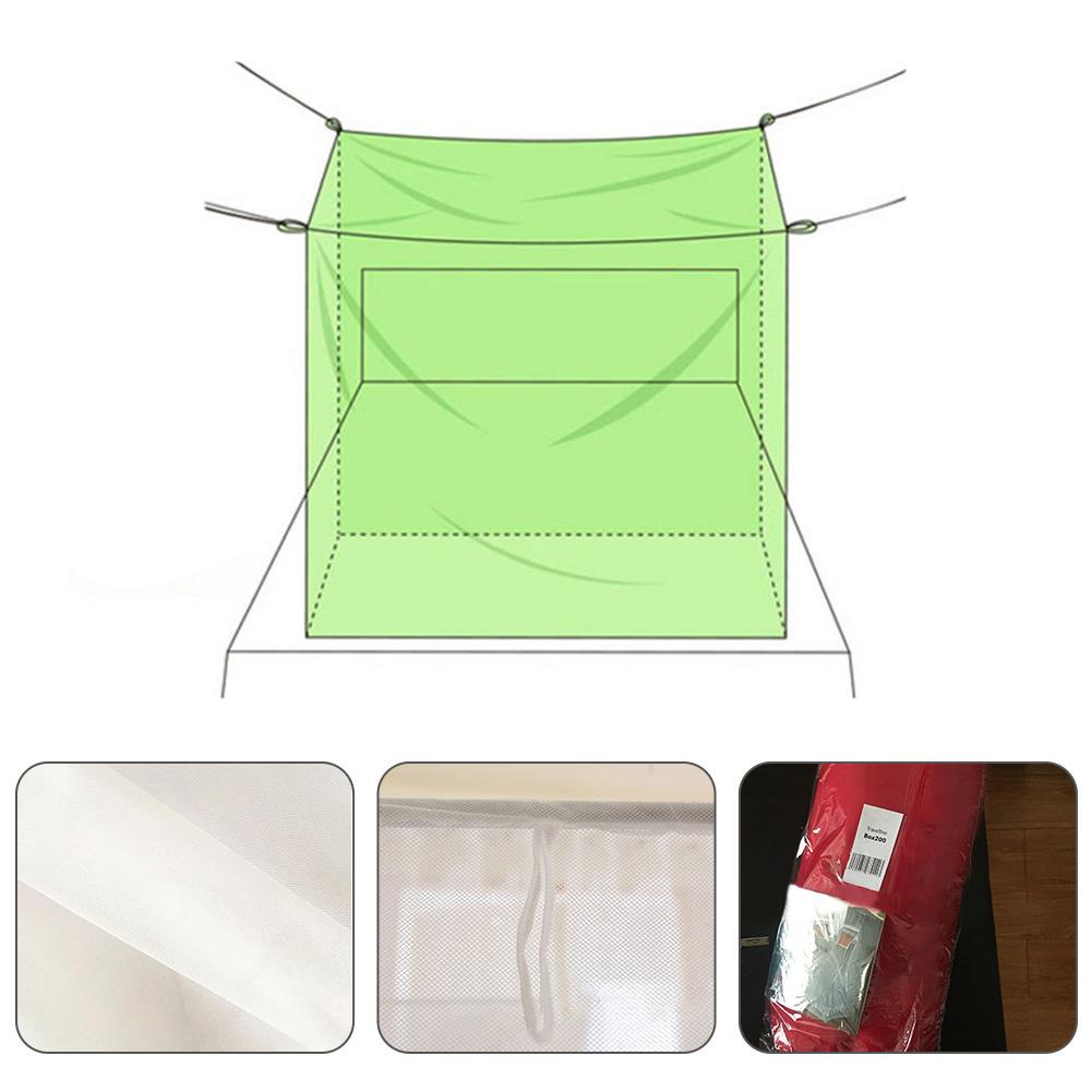 Di grandi dimensioni Tenda Esterna Baldacchino di Zanzara Netto Con Il Sacchetto Grande Apertura Maglia Portatile di Campeggio Biancheria Da Letto Giardino Insetto Repeller Netto