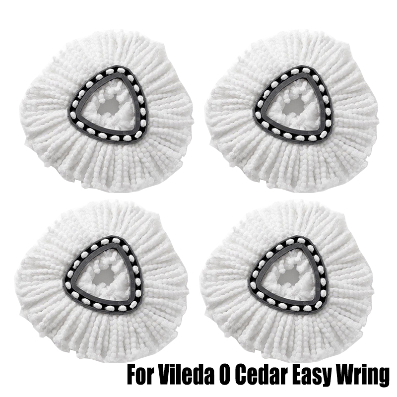 Spin Mop Doek Hoofd Basis Scrub Mop Borstelkop Vervanging voor Vileda O-cedar 360 ° Easy Wring Tank Systeem Douche Vloer Mop Borstel: Lavendel