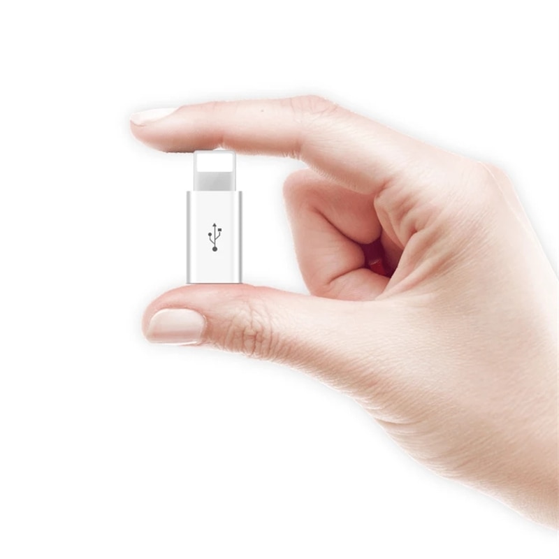 3 Pcs/Lot Micro USB à Éclairage Connecteur Adaptateur pour iPhone 6 6S 7 8 Plus X XR XS 11 Pro Max SE 5SUSB Charge Câble Convertisseur