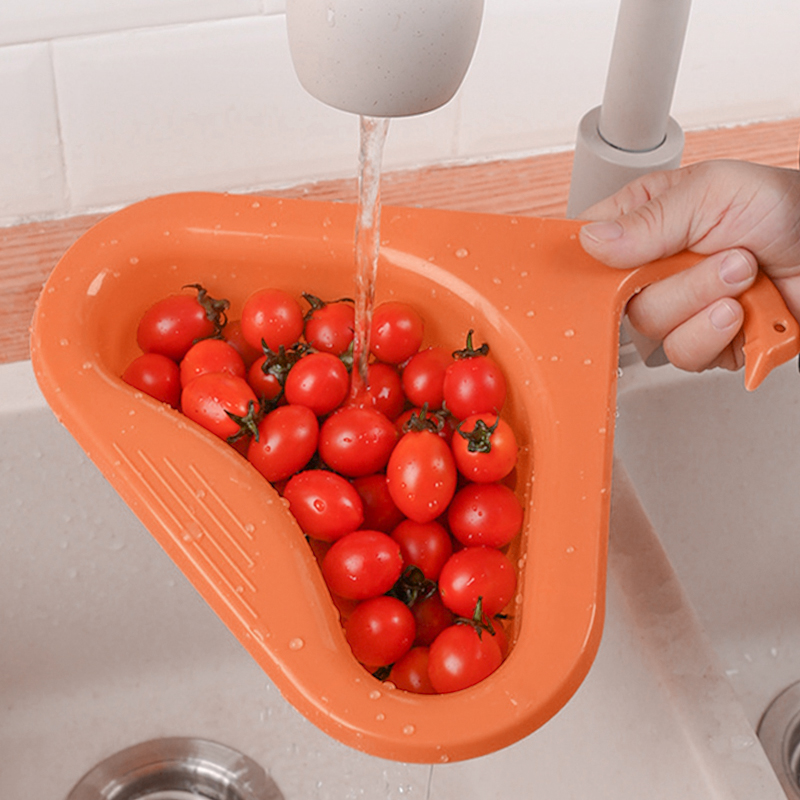 Kitchen Leftover Sink Strainer Sink Swan Drain Basket General Fruit and Vegetable Drain Basket Multifunctional Drain Basket