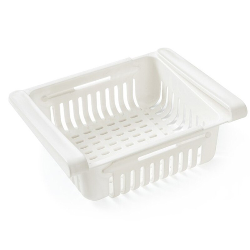 1 pièce de support de rangement multicolore pour tiroir de réfrigérateur de cuisine, support de rangement en plastique pour la maison