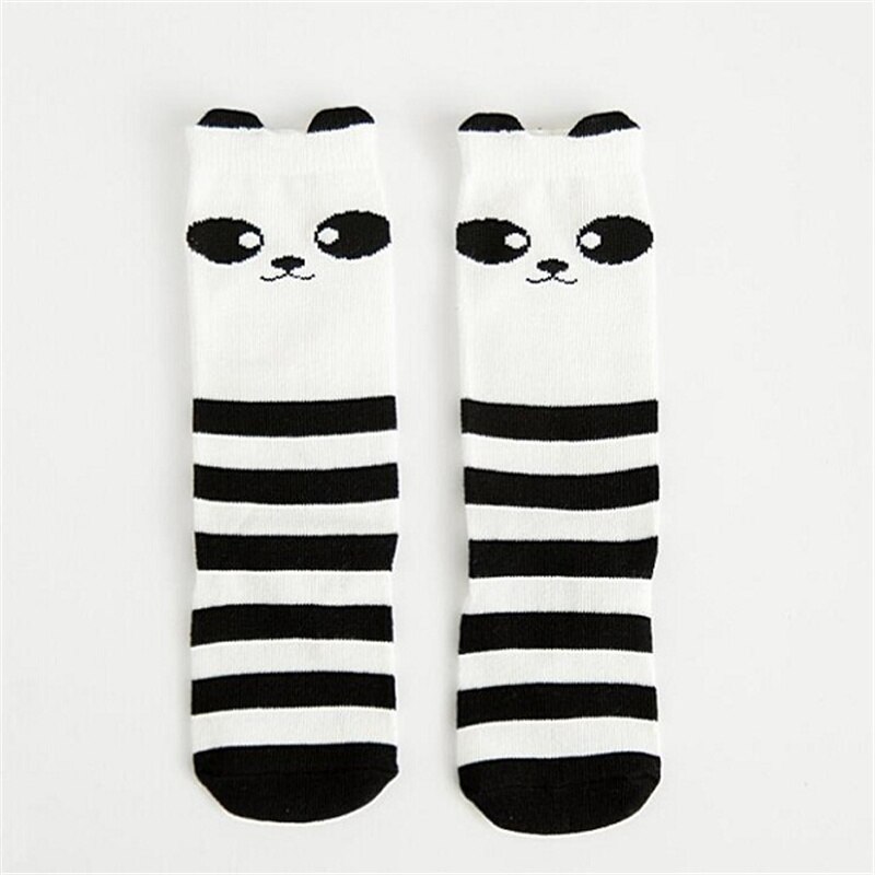 baby girl socks meias infantil Knee High Bows Princess Socks cute Baby Socks Long Tube Booties Vertical Striped sokken Kids Sock: 18M