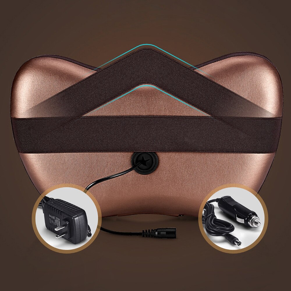 neck massage pillow electric mkneading smart Car Home Cervical Shiatsu Massage Head Waist Shoulder Foot Relax Machine SU320