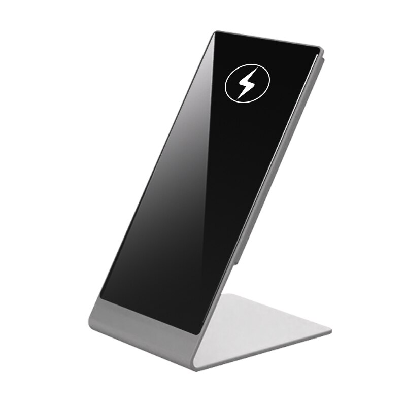 Magnetische dockingstation aus aluminium für kabelloses laden mit magnetverschluss (15w stück) für iphone 12 pro max: Silber