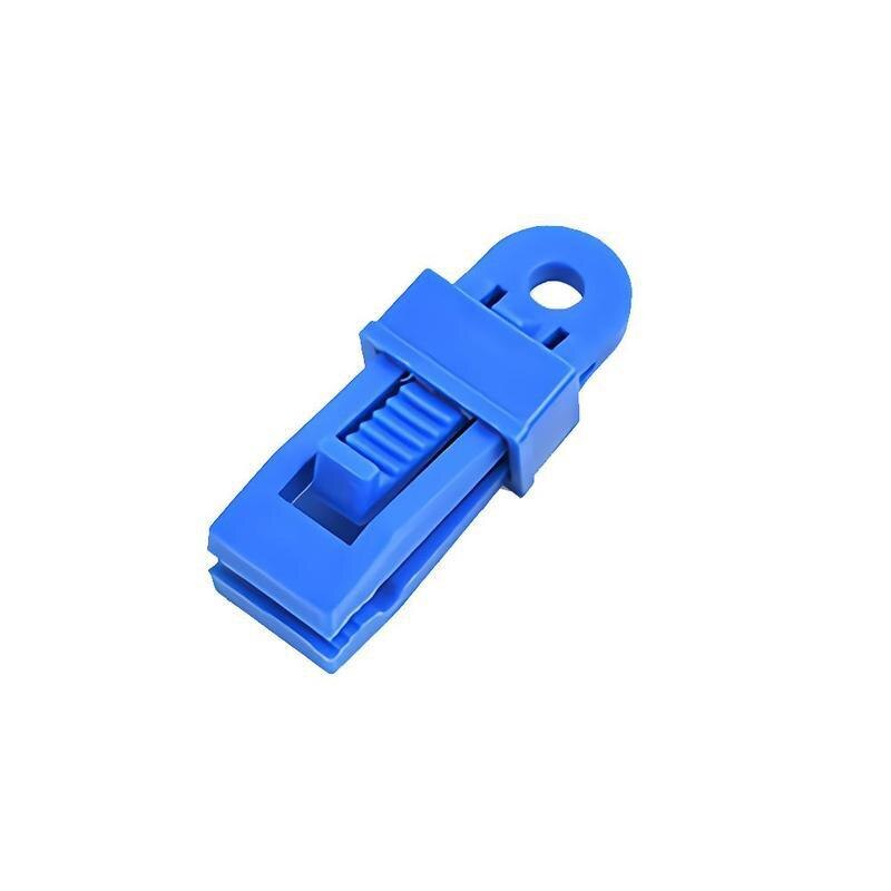 Tent Clip For Boat Trailer Cover Tarp Tarpaulin Snap Camping Clamps Groundsheet Tent Rope Awning Clamp Wind Accessories Can L9J2: Blue