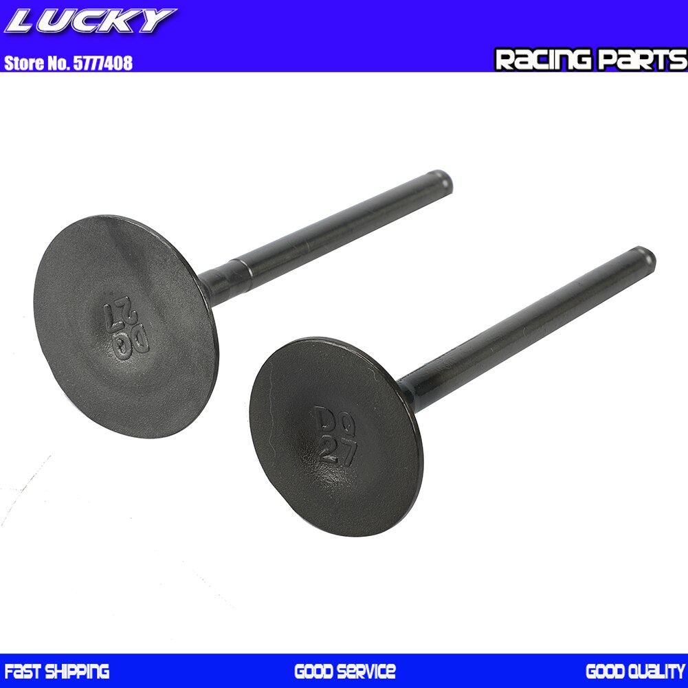 190cc Motorcycle Intake Exhaust Valves Kit For 2V Zongshen Z190 W190 ZS1P62YML-2 Engine Dirt Pit Bike Atv Quad