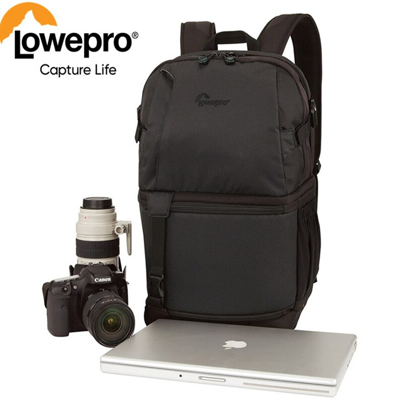 Lowepro DSLR Video Fastpack 350 AW DVP 350aw SLR Camera Bag Shoulder Bag 17" Laptop &amp; Rain Cover