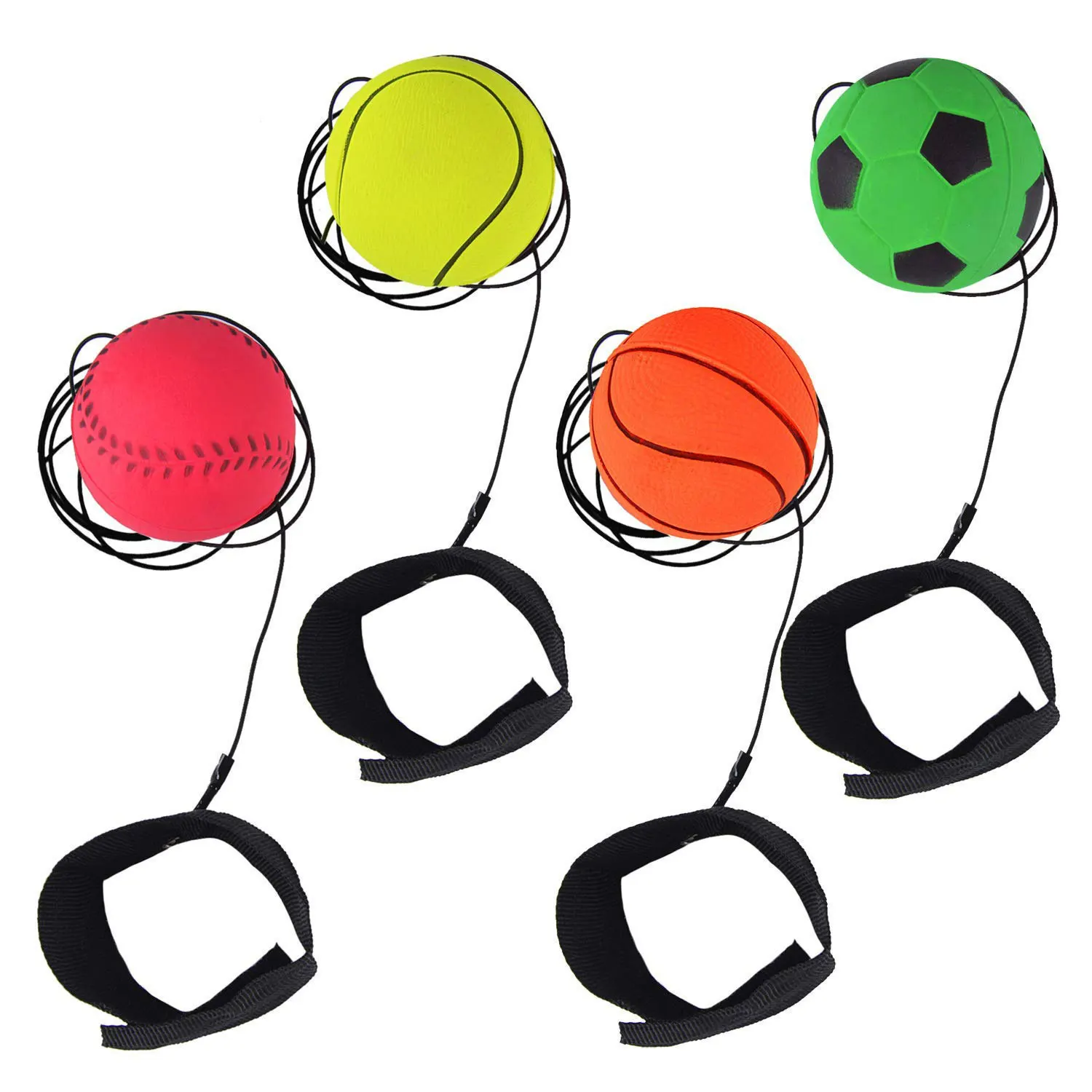 Wrist Strength Training Ball Throwing Wrist Pitching Exercise Hand Strengthening Sports Portable Wrist Ball Throwing Trainer