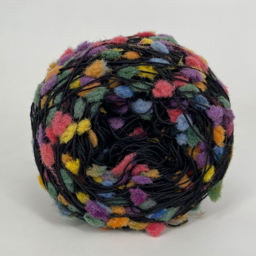 Japan Trendy Multi-color Fancy Knot Yarn 50 G Anti-pilling Polyester Blend Handknitting Yarn for Hand Crocheting Scarf Sweater: L008