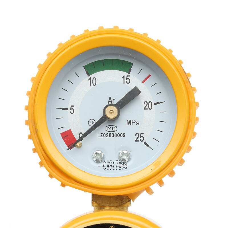 0-25Mpa Argon CO2 Flow Meter Gas Regulator Flowmeter Welding Weld Gauge Argon Regulator Oxygen Pressure Reducer