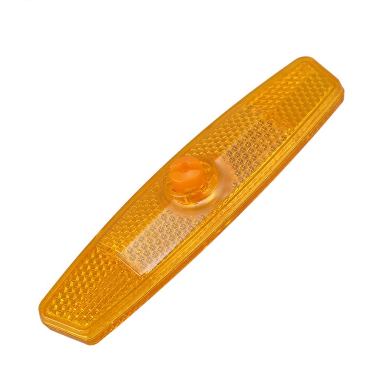 Fiets Wheel Spoke Reflectoren Reflecterende Veilig Mountain Road/Geel/1 Paar