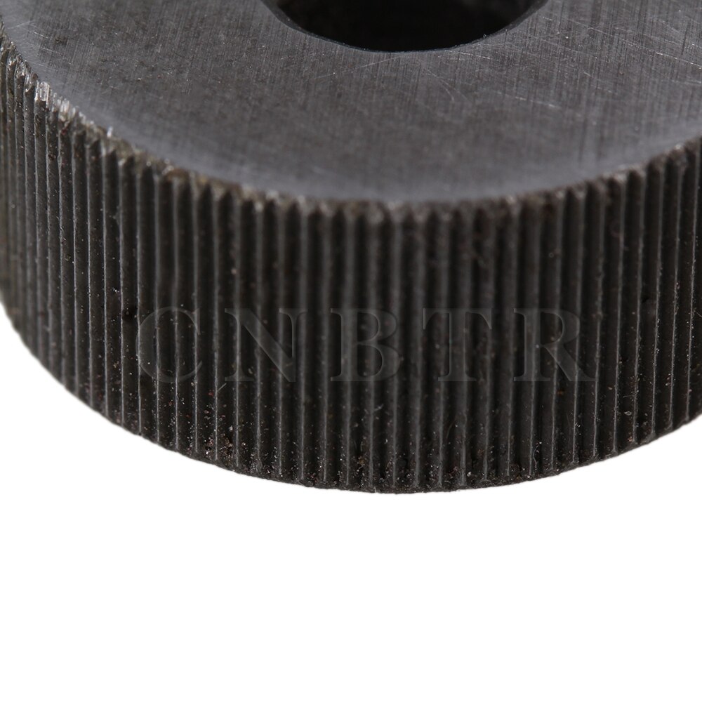 CNBTR 2 x outil de moletage argent roue droite unique moletage linéaire pas 0.5mm