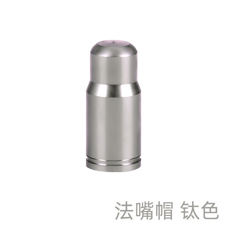 Fiets Franse Lucht Nozzle Cap Amerikaanse Berg Snelweg Voertuig Auto Schoonheid Mond Franse Ventiel Ventiel Core Stofdicht Cap: titanium 1