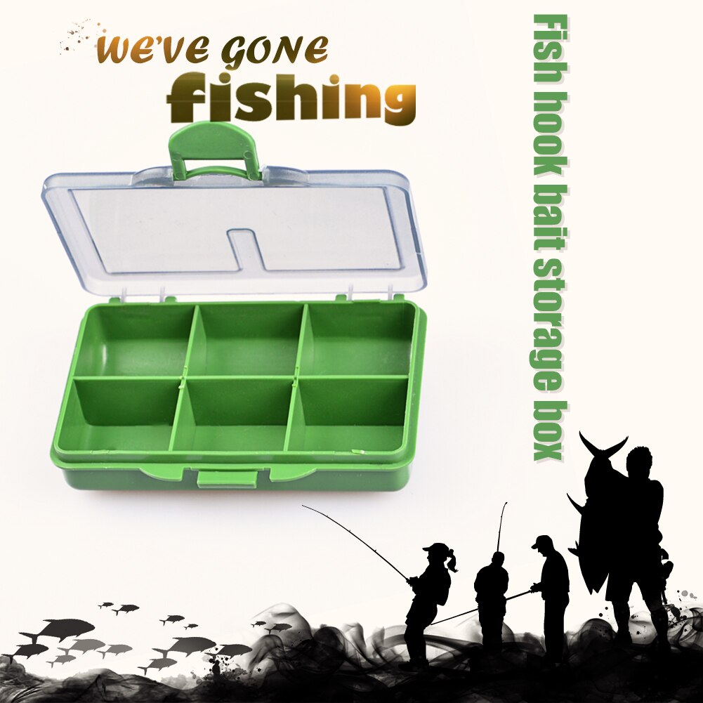 Estuche para anzuelos de pesca, caja de almacenamiento de herramientas, contenedor de accesorios de pesca, multiranura