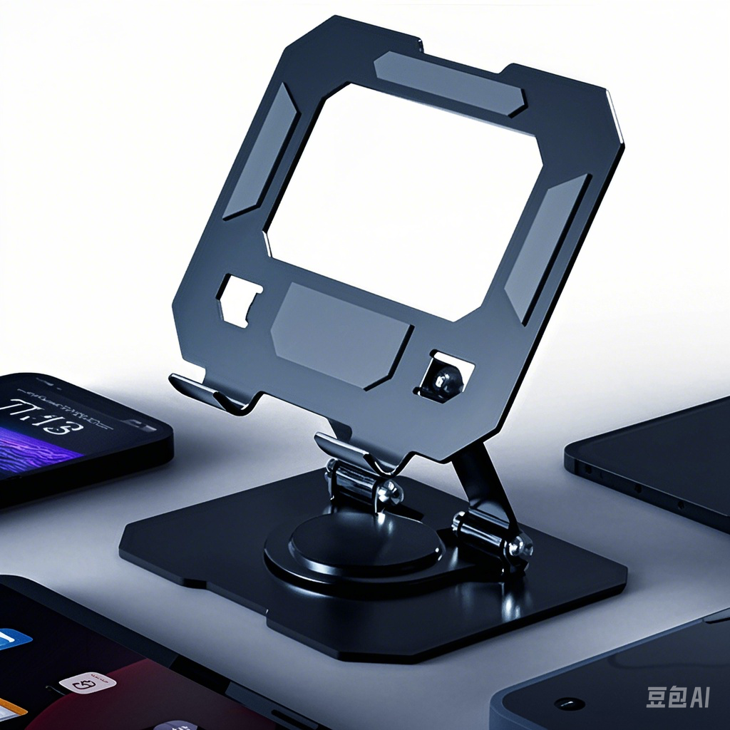 360° Multi-Func Rotating Folding Desktop Bracket for tablets phones All-metal universally compatible with iPads phones