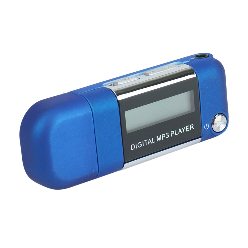 Mp3 Player 4GB U Disk Music Player Supports Replaceable AAA Battery, Recording