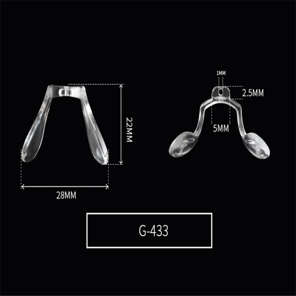 5 Paia/lotto Del Silicone Anti-Slittamento Occhiali Naso Pad a forma di U Naso Pad per Occhiali di Vetro Occhiali Da Sole Occhiali Da Vista Occhiali accessori