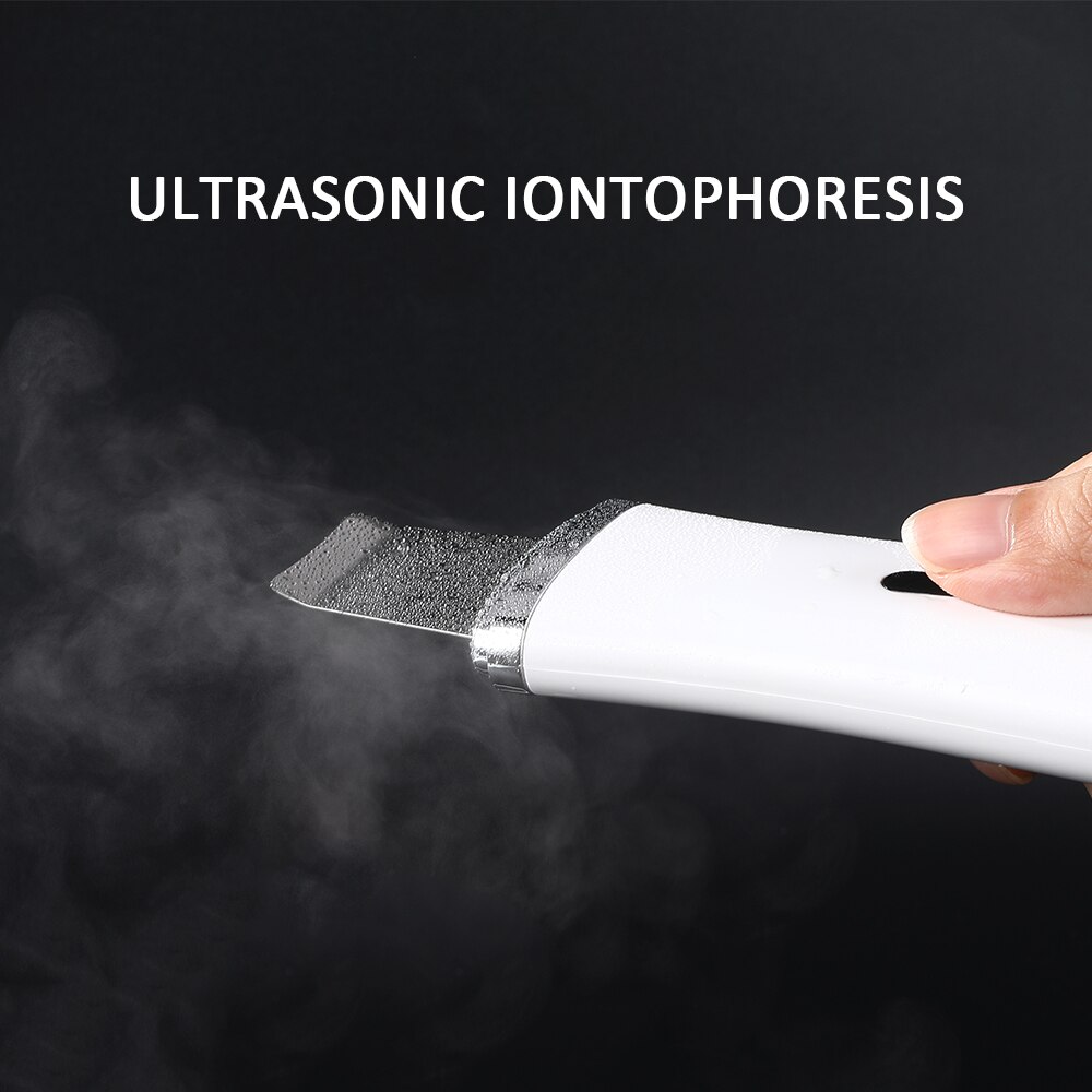 Ultrasonic Skin Scrubber and USB Nebulizer Face Steamer Humidifier Deep Face Cleaning Machine Peeling Shovel Facial Pore Cleaner