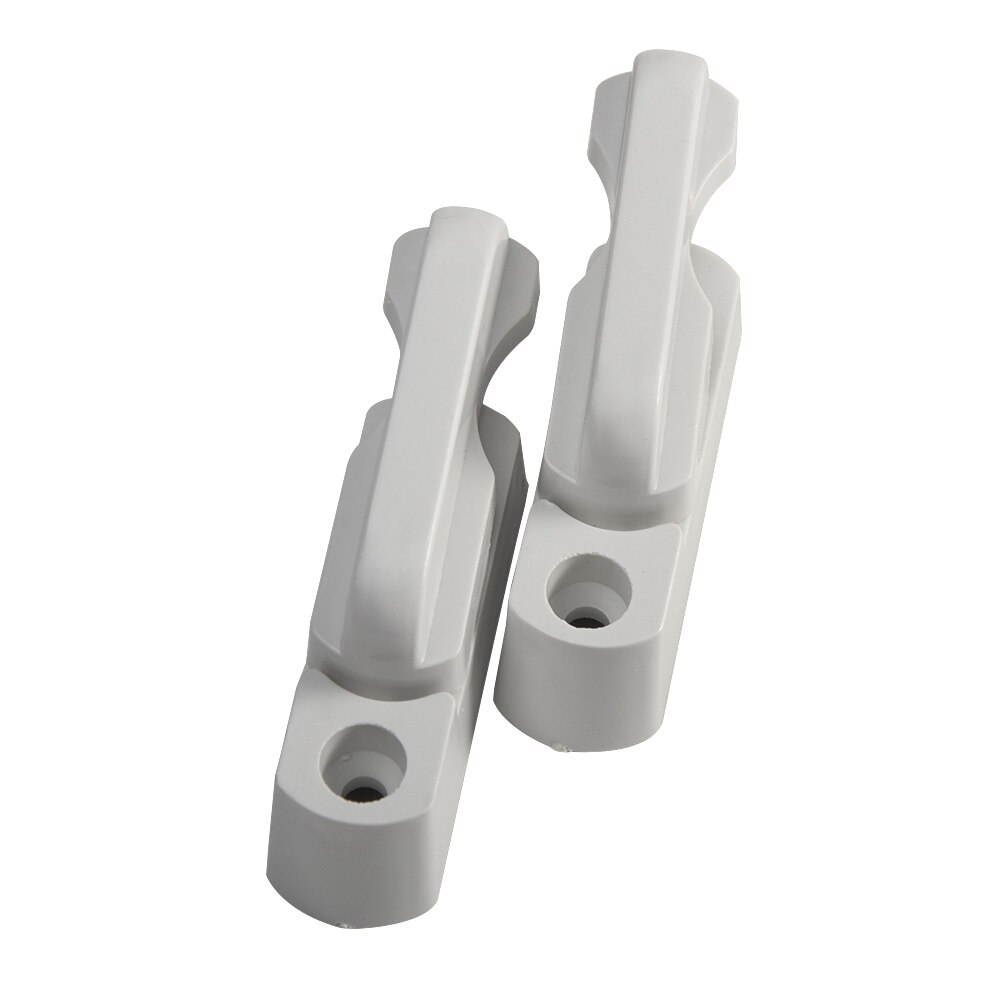 2pcs T Shaped Durable Home UPVC Window With Screws Doors Easy Install Universal Replacement Parts Security Lock