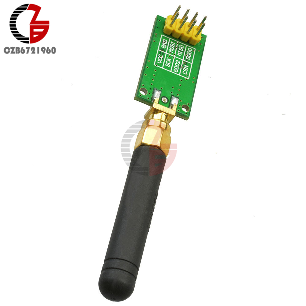 CC1101 Draadloze Transceiver 315 MHz 433 MHz 868 MHz 915 MHz Zender Ontvanger Module + SMA Antenne 300-348 MHz 387-464 MHz ISM