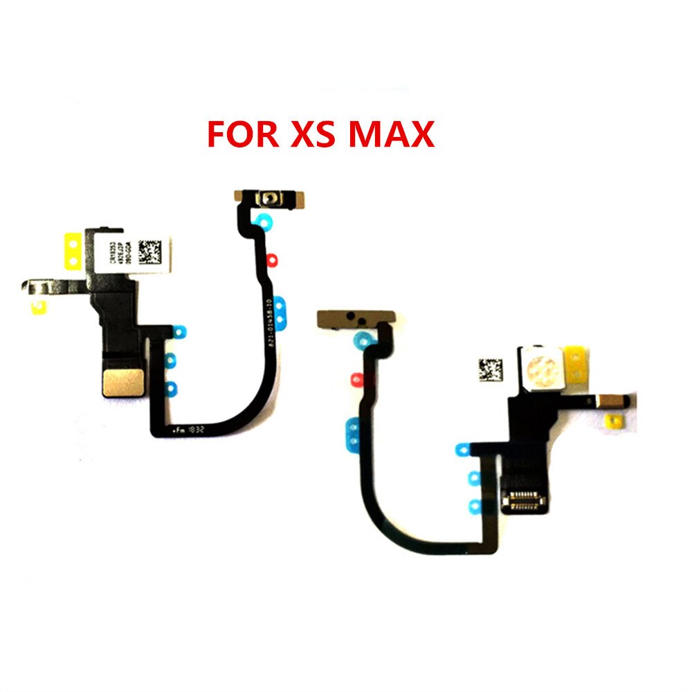 Power Flex Kabel mit Metall Für iPhone 5 5S SE 6 6S 7 8 Plus X XS MAS XR Volumen Schalter Auf Off Taste Ersatzteil Ersatz: XS