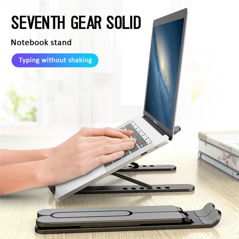 Universal Adjustable Desktop Tablet Holder for IPad Pro 11 12.9 Macbook Pro Air Tablet Notebook Portable Foldable Laptop Stand