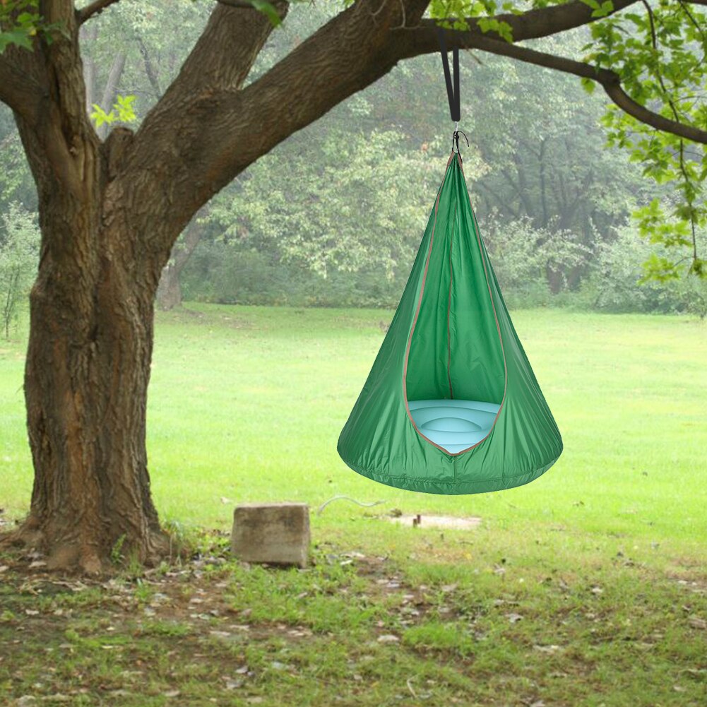 Newportable Swing Thuis Kind Hangmat Stoel Kids Swing Pods Enkele Persoon Outdoor Indoor Alle Seizoen Opknoping Seat