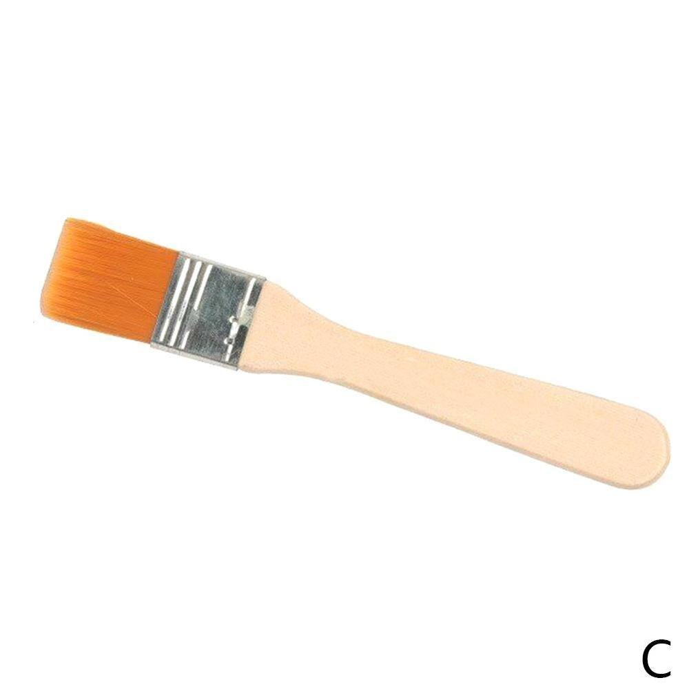 Nylon verfkwast houten handvat olieverfkwasten voor acrylverfbenodigdheden voor kinderen kunstacademie schilderen  w4 t 8: Nr . .3