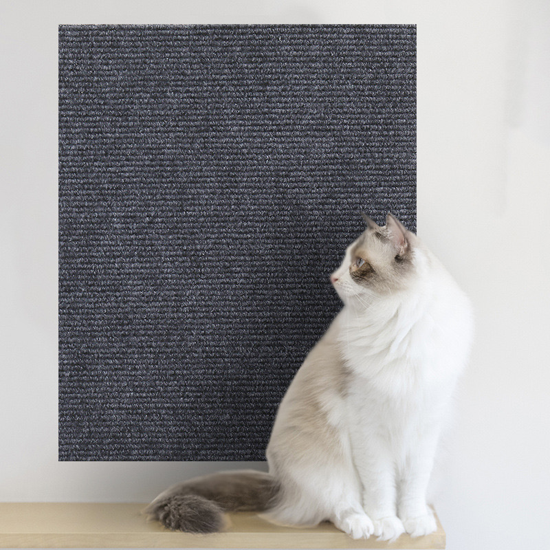Wand selbstklebend Anti-Katzen-Kratz-Sofa DIY Katzen Kratzschutz Pfoten schärfen trimmbar Teppich Katzen Kratzbrett ﻿