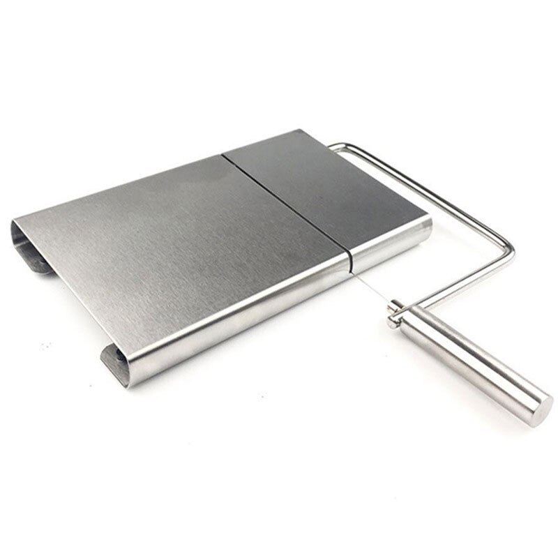 Cheese Slicer Stainless Steel Wire Kitchen Cheese Food Slicer Cheese Cutting Serving Board RT88