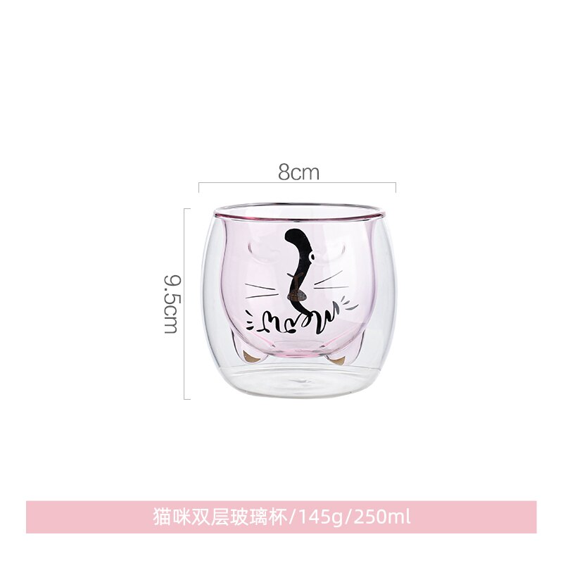 gatto teiera Tè bicchiere alta temperatura spessa bella fiore teiera filtro domestico impostato da tè brocca d'acqua in vetro resistente al calore: -glazed glass