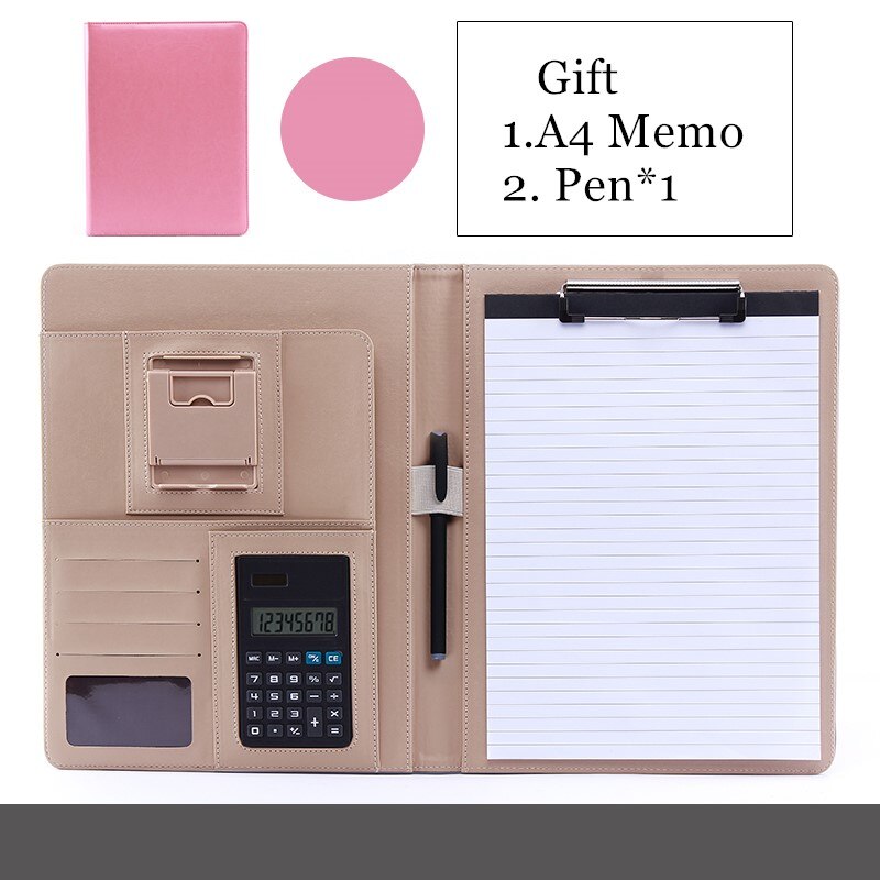 A4 Phone Holder Bags Document Business Folder Manager Conference Calculator File Organizer Layout School Office Stationery