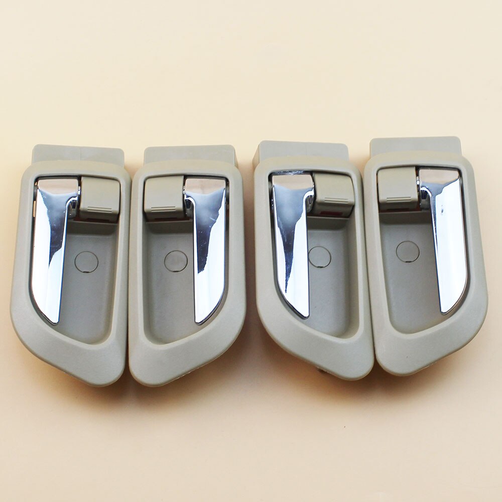 LARBLL Black Beige Car Styling Interior Door Handles Inner Inside Door Armest for GREAT WALL HOVER H5 HAVAL H3 H5 GWM X200: 4PCS Beige