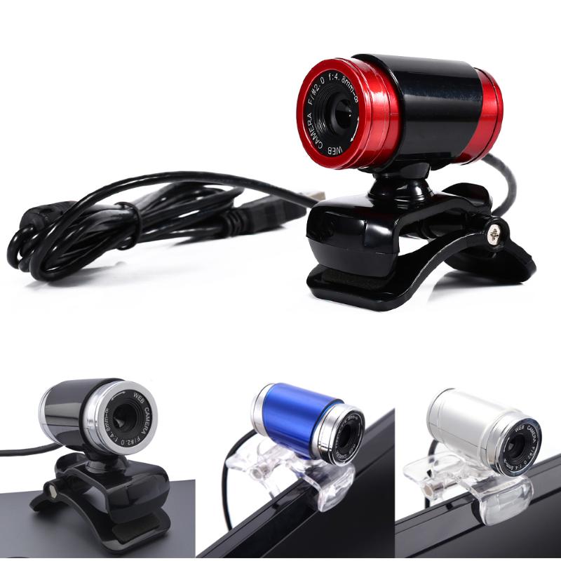 Webcam USB 12 Megapixel High Definition Camera Web Cam 360 Degree MIC Clip-on Webcam for Skype Computer Desktop Laptop PC