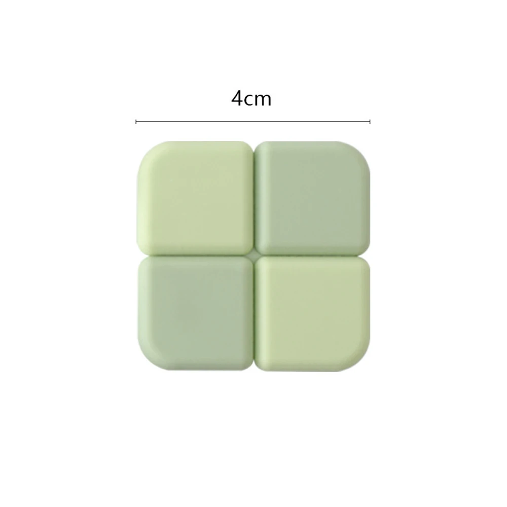 muurbeschermer Pad Deurstopper Siliconen handvat Bumpers Zelfklevende Mute Anti-Shock Protection Porte Pad Home Improvement: Blauw
