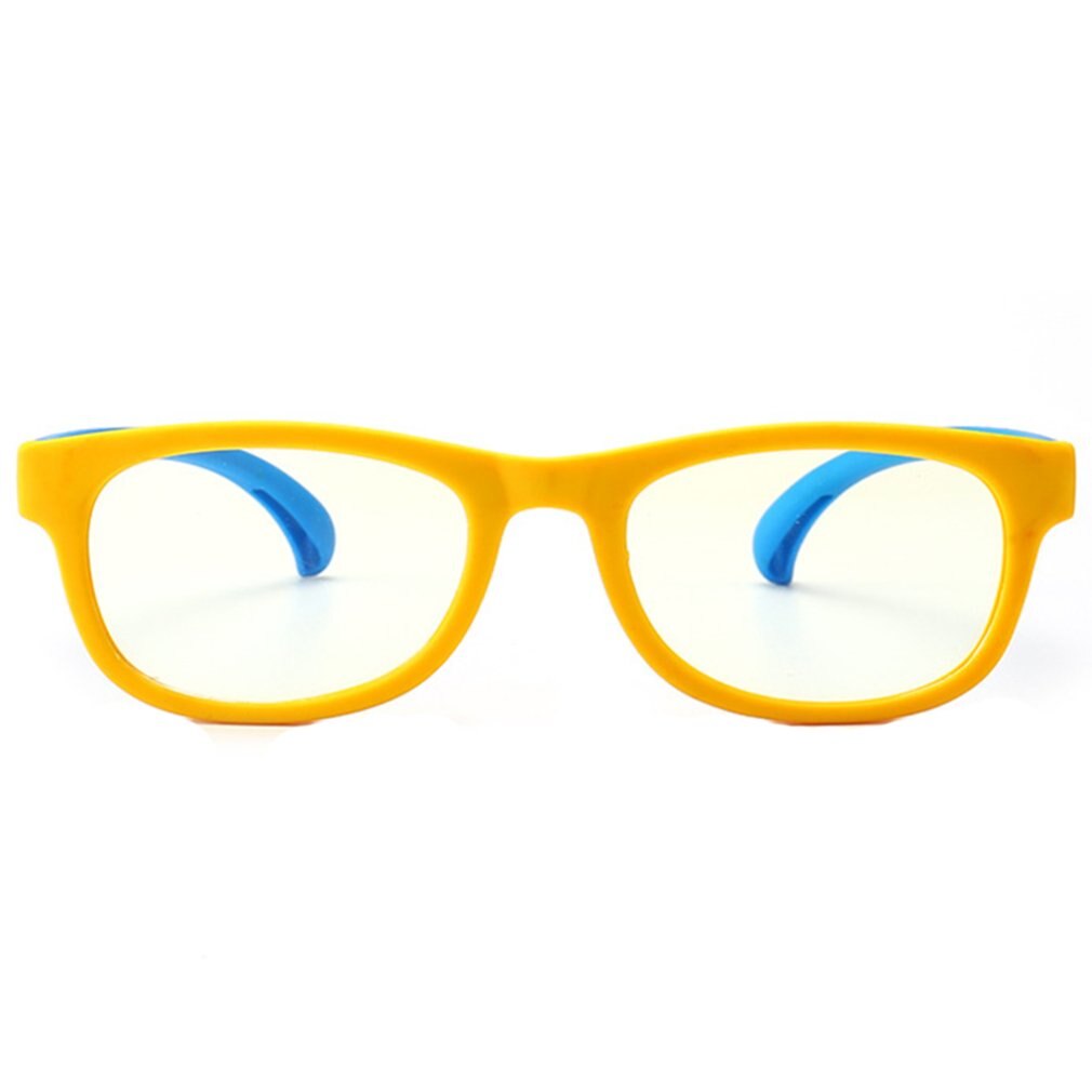 Premium Blue Light Glasses Anti-Uv Goggles Computer Phone Flat Light F8145 Children Portable Plastic Durable: Beige