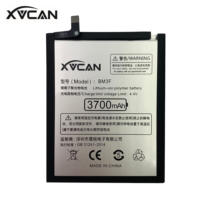 Original XVCAN High Capacity 3700mAh BM3F Battery For Xiaomi 8 Mi 8 Explorer / Mi8 Pro Phone Replacement Batteries Bateria