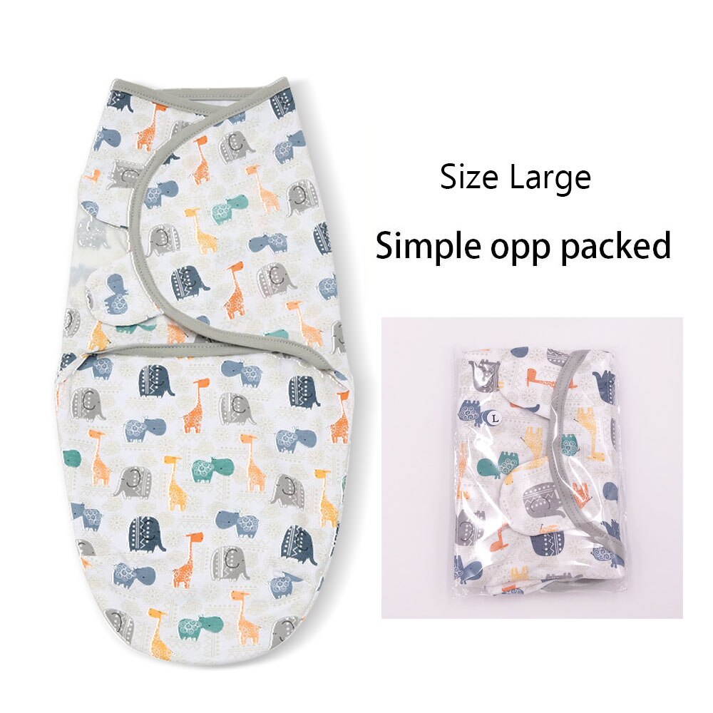 Baby Swaddle Blanket Wrap Newborn Baby Swaddle 100% Cotton Soft Infant Newborn Baby Products Blanket &amp; Swaddling Sleepsack: Hippo large