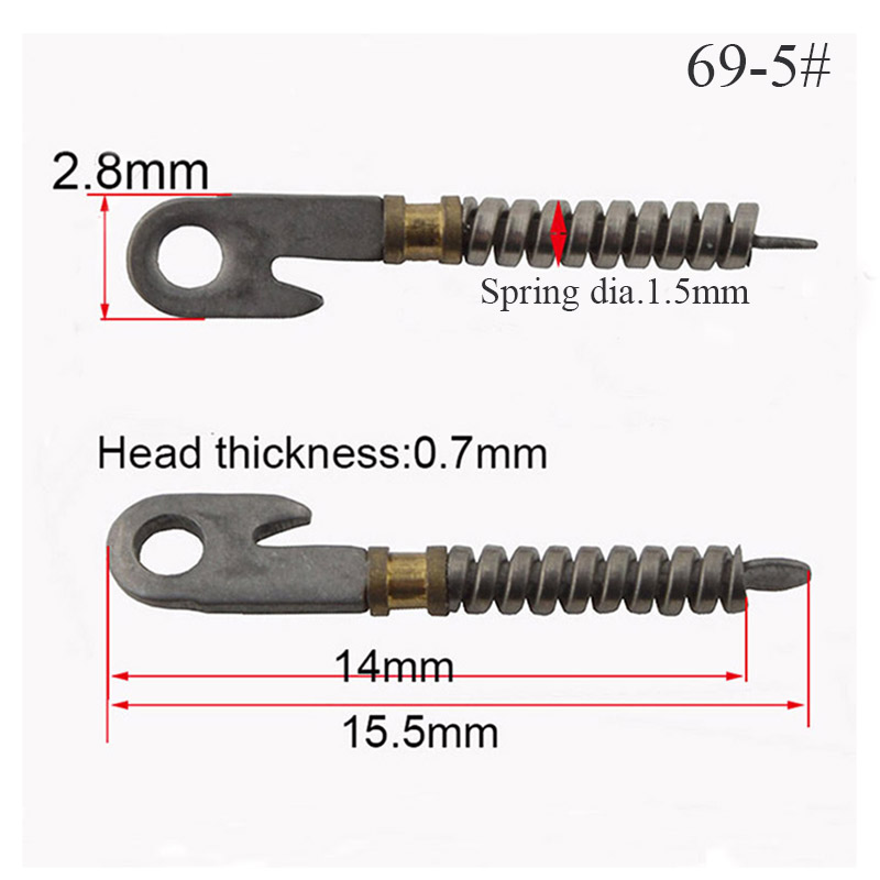 500 Stuks Hoge Nikkel Bril Lente Scharnier Reparatie Gebroken Brillen Lente Insert Accessoires Verschillende Modellen