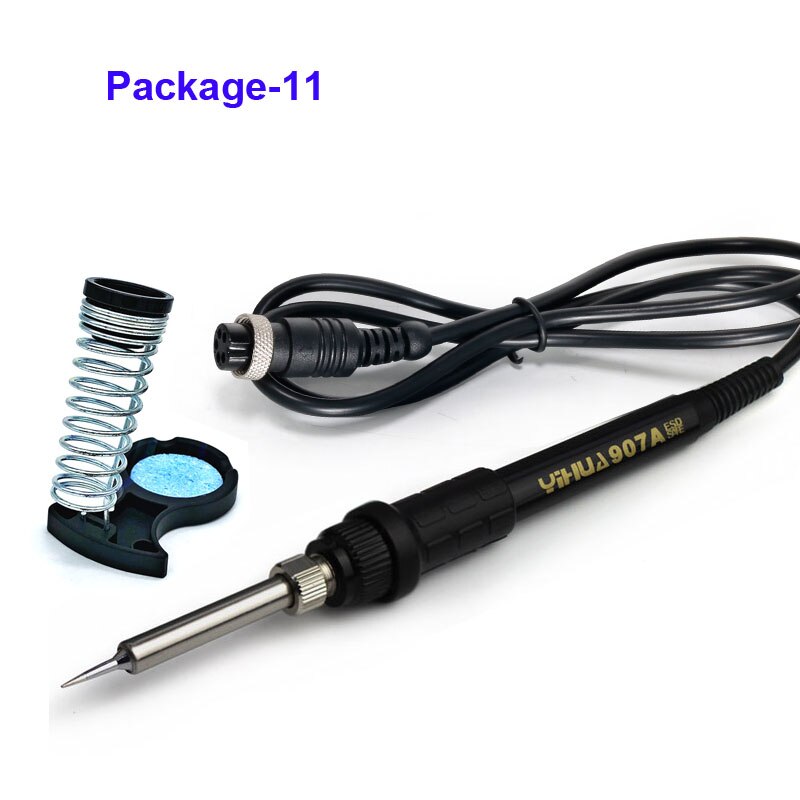 YIHUA-soldador antiestático 907A para Estación de soldadura 220, 936 V, 50W, mango de soldador de repuesto: Package-11
