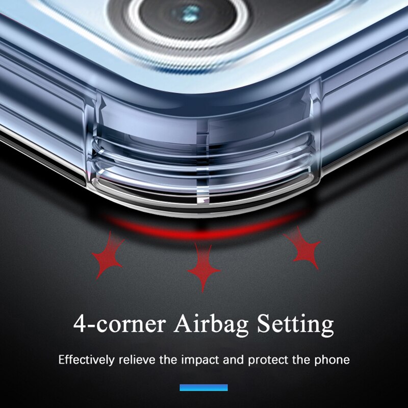 Mi11 schutzhüllen für xiaomi  mi 11, 5g /  Profi / Ultra / lite: transparente tpu-silikon-schutzhülle mit passgenauem Stoßstange für sterben rückseite des xiaomi  mi 11x Profi