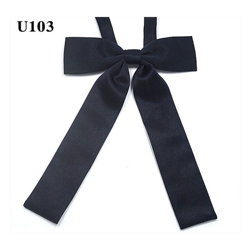 JK Bow Tie Uniform Accessories Japanese High School Girls Neck Rope Butterfly Knot Cravat Preppy Chic