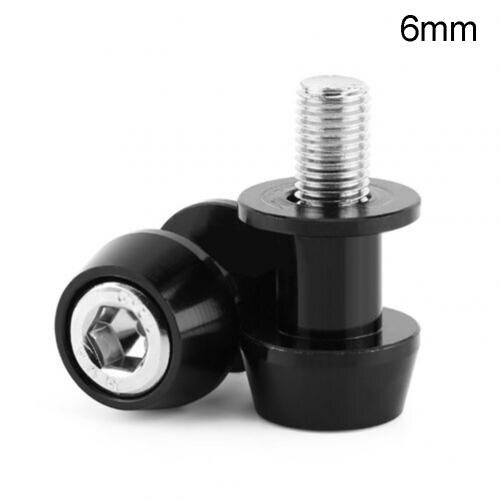 1Pair Aluminum Motorcycle Swingarm Spools Stand Screws Slider for Honda Kawasaki