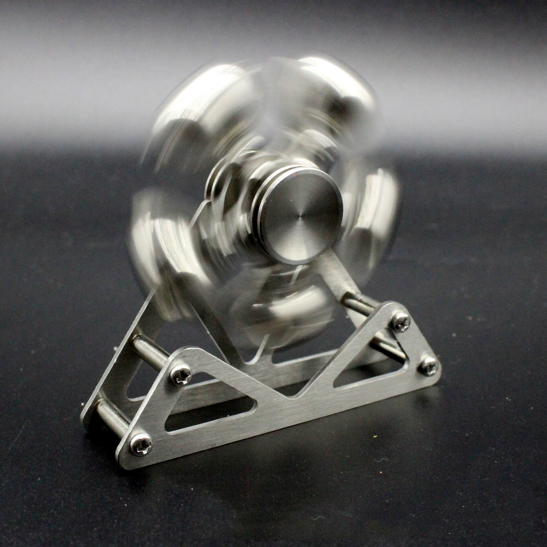 Steel Ball Ferris Wheel Metal Fidget Spinner Stainless Steel Hand Spinner Stress Reliever Toys Gyroscope Desktop for Adult