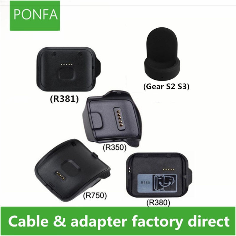 Usb dockningsladdare adapter laddkabel för samsung galaxy gear  s2 s3 fit  r350 / r380/ r750/ r381 smart klocka armband