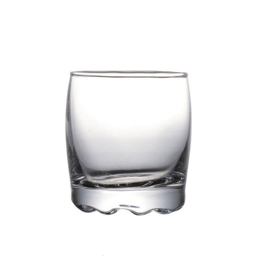 Blei-freies glas schnaps becher Schluck tasse dicke Basis Felsen becher kugel becher schnaps serie