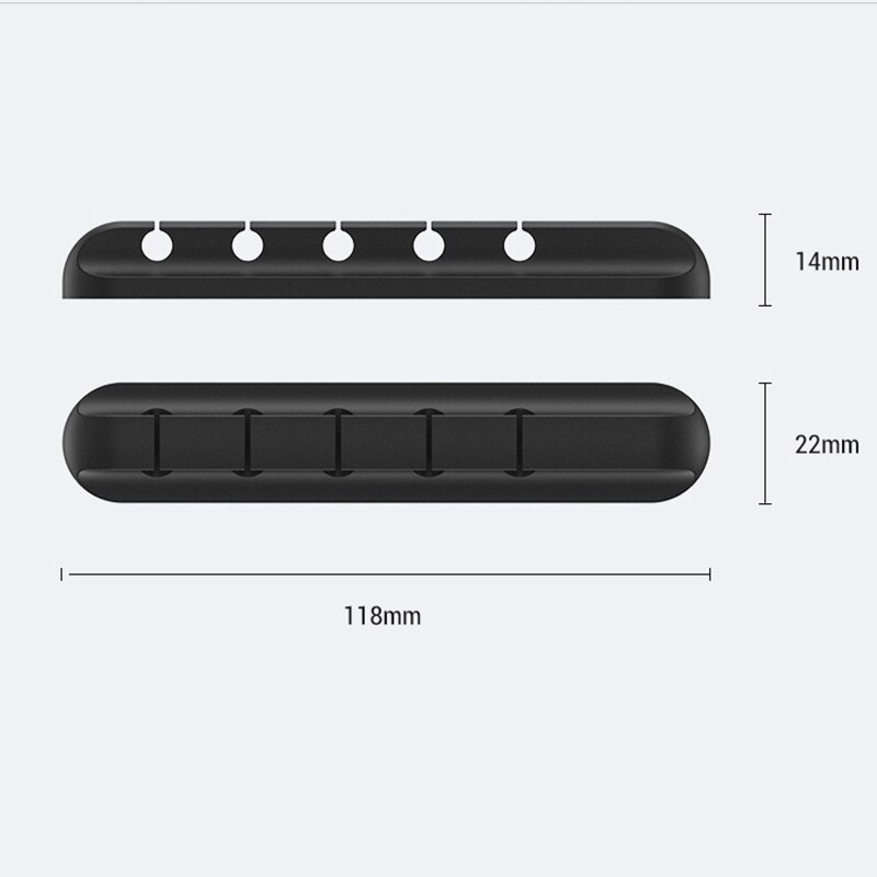 Kabel Houder Siliconen Kabel Organisator Flexibele Usb Winder Management Voor Muis Hoofdtelefoon Oortelefoon Duurzaam Tool