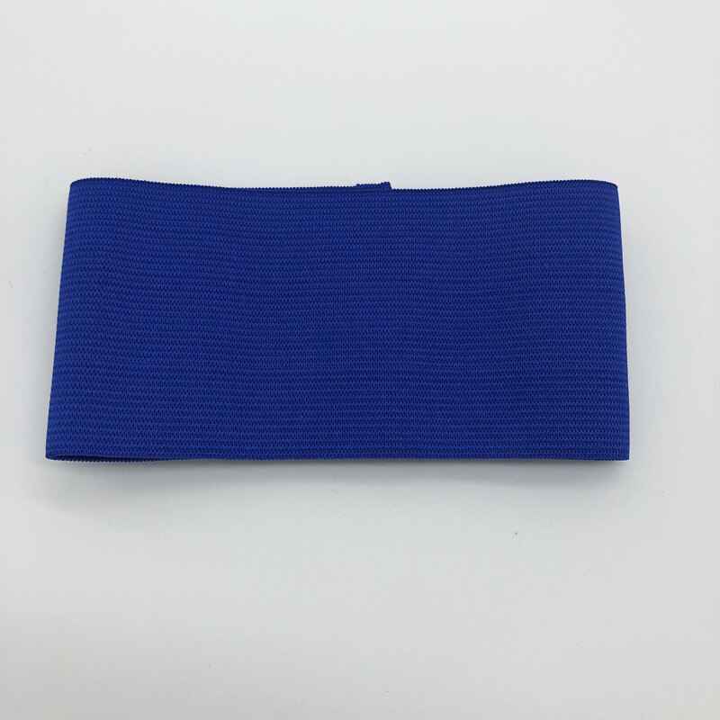 1 Pcs Football Arm Band Group Armband Football Soccer Captain Armband Player Leader Competition Mourning Activity Armband: blue