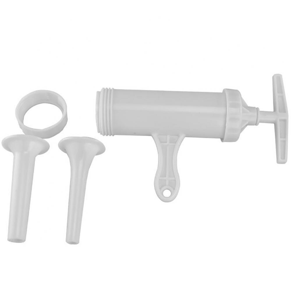 Household Sausage Stuffer Filling Pork Mutton Intestines Maker Push Out Sausage Syringes Sugar Meat Filler for Winter Festiv